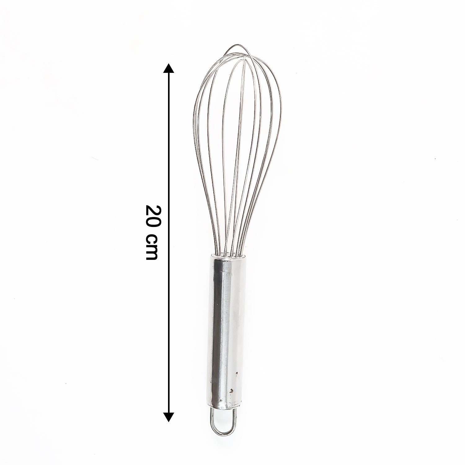 Small Stainless Steel Balloon Whisk (20cm  1 Pc)