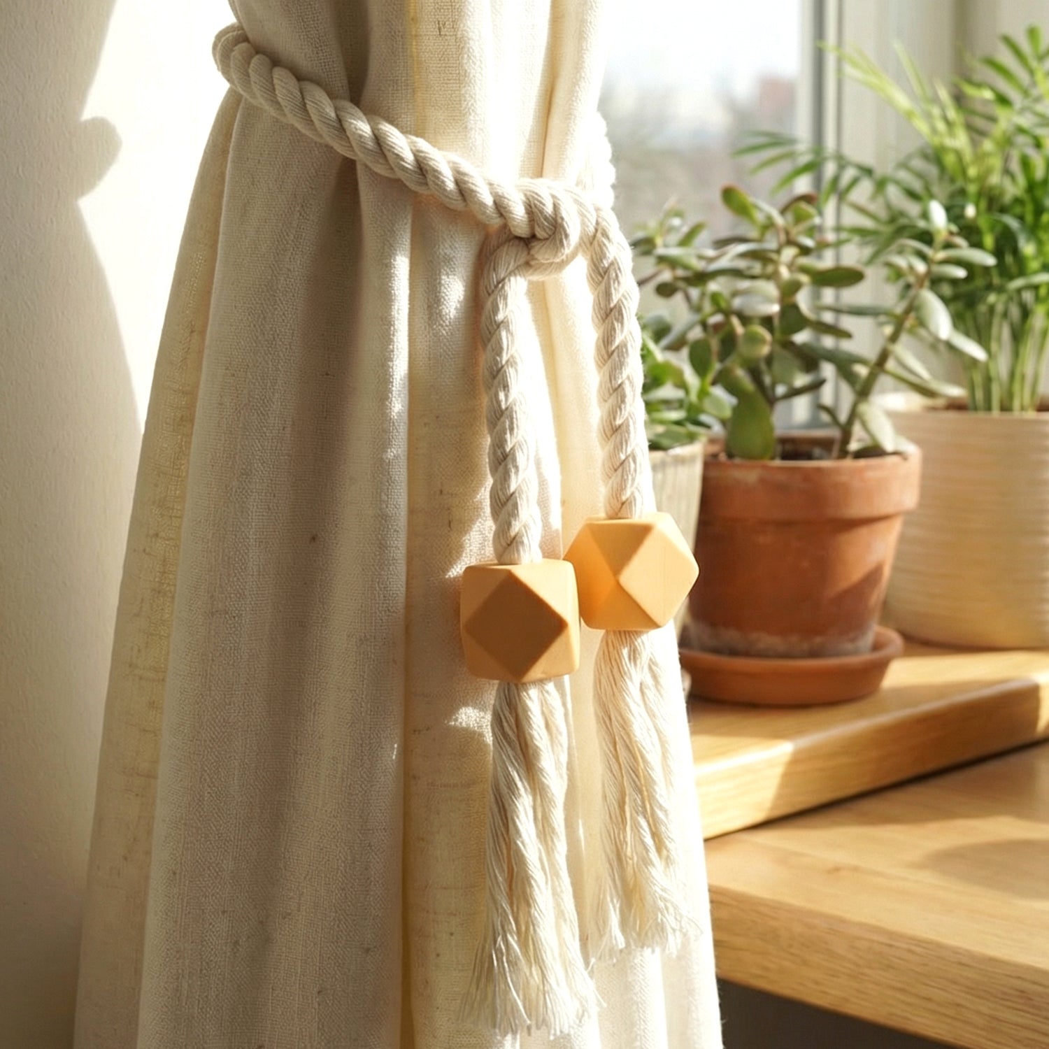 Premium Magnetic Curtain Tieback (1 Pc)