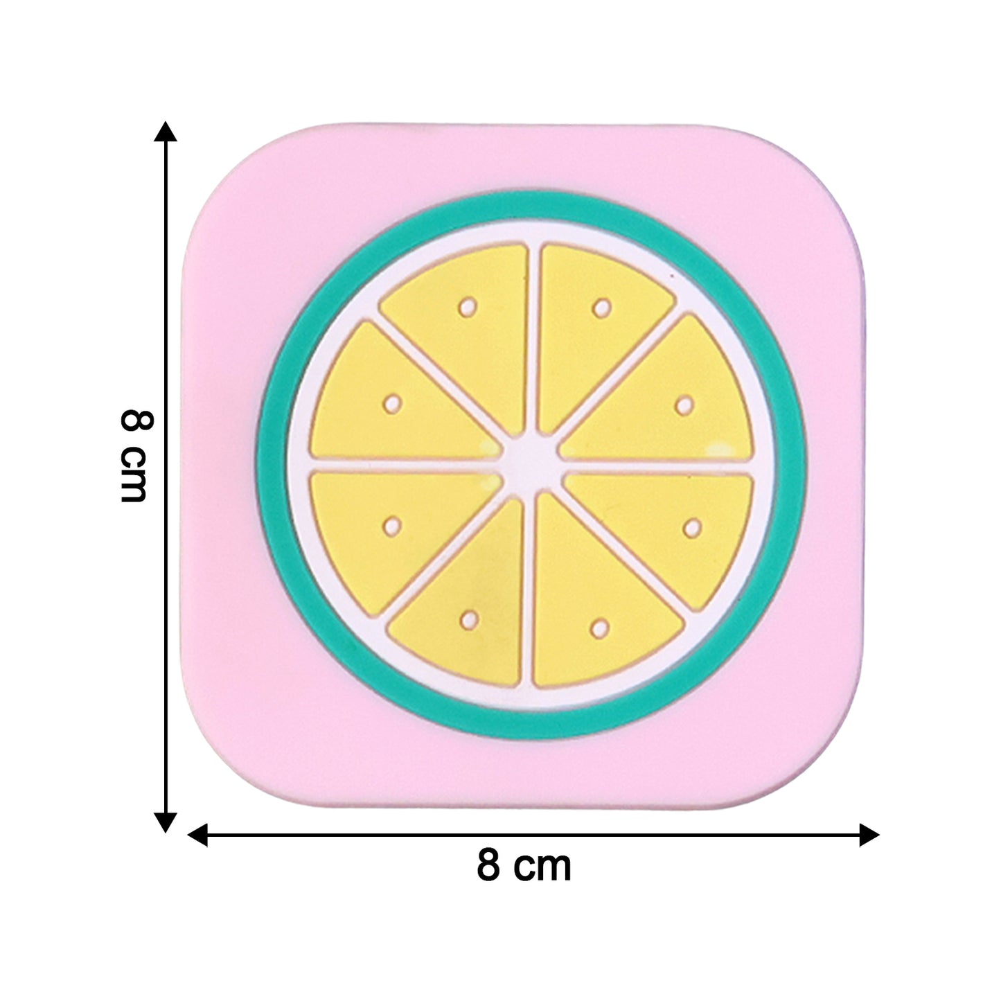 Premium Silicone Drink Coaster (1 Pc 88 Cm  Mix Design)