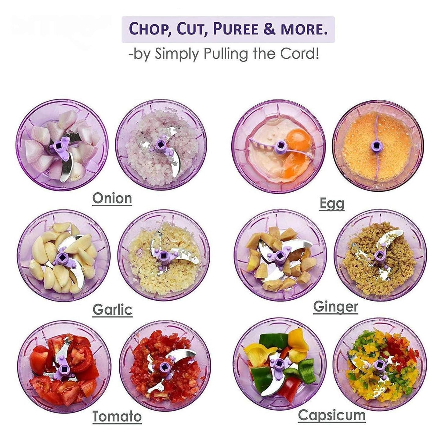 Premium Push Chopper 1100 Ml