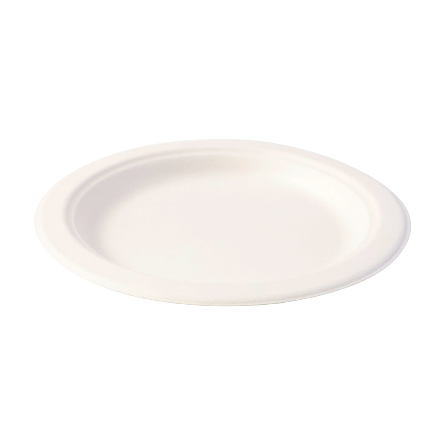 Freshee 6 Inch Round Compostable Bagasse Plate (10 Pcs Pack)