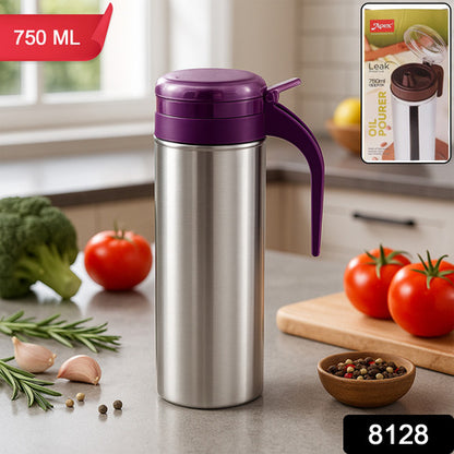 Apex 750ml Approx. Stainless Steel Oil Pourer (1 Pc)
